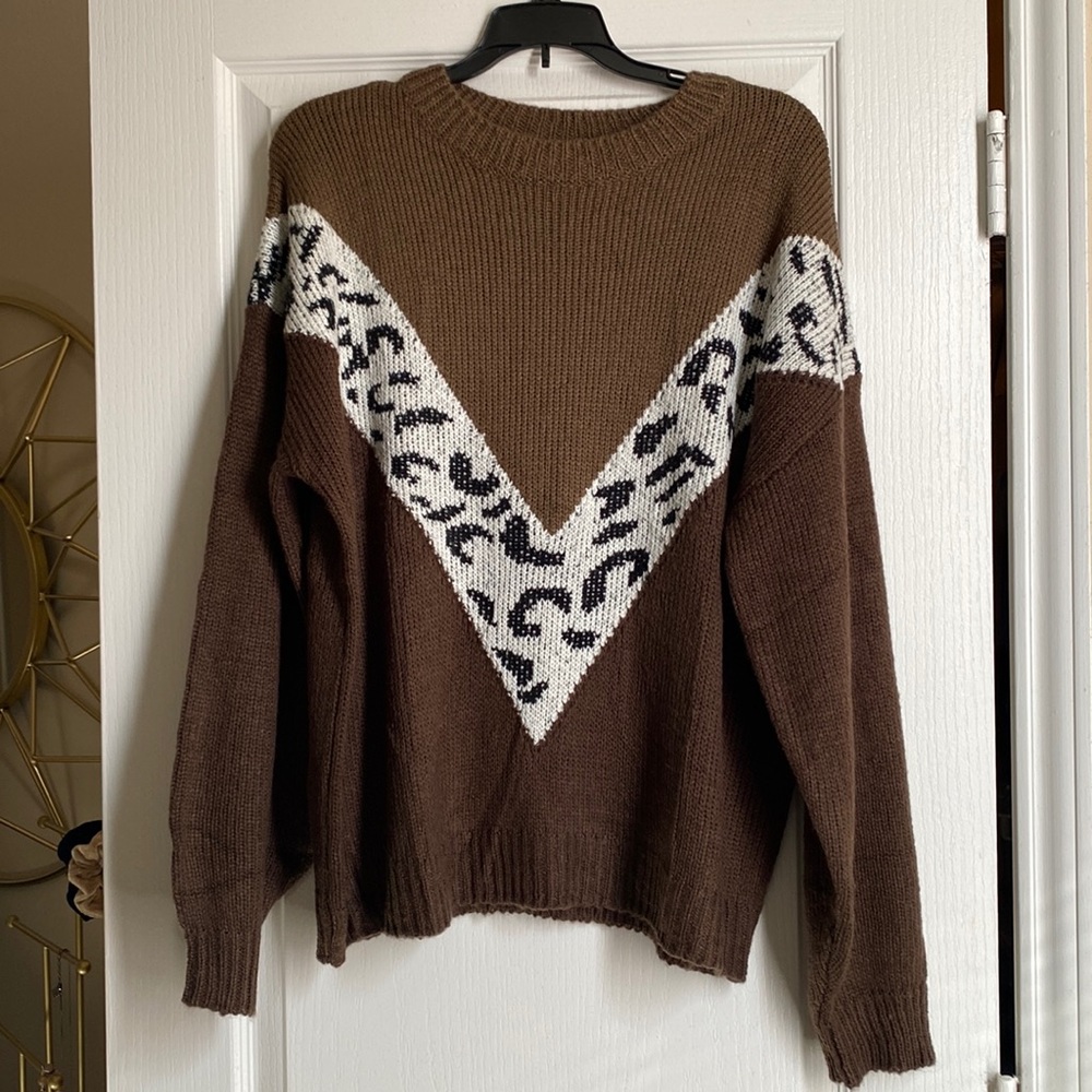 Cheetah Sweater
